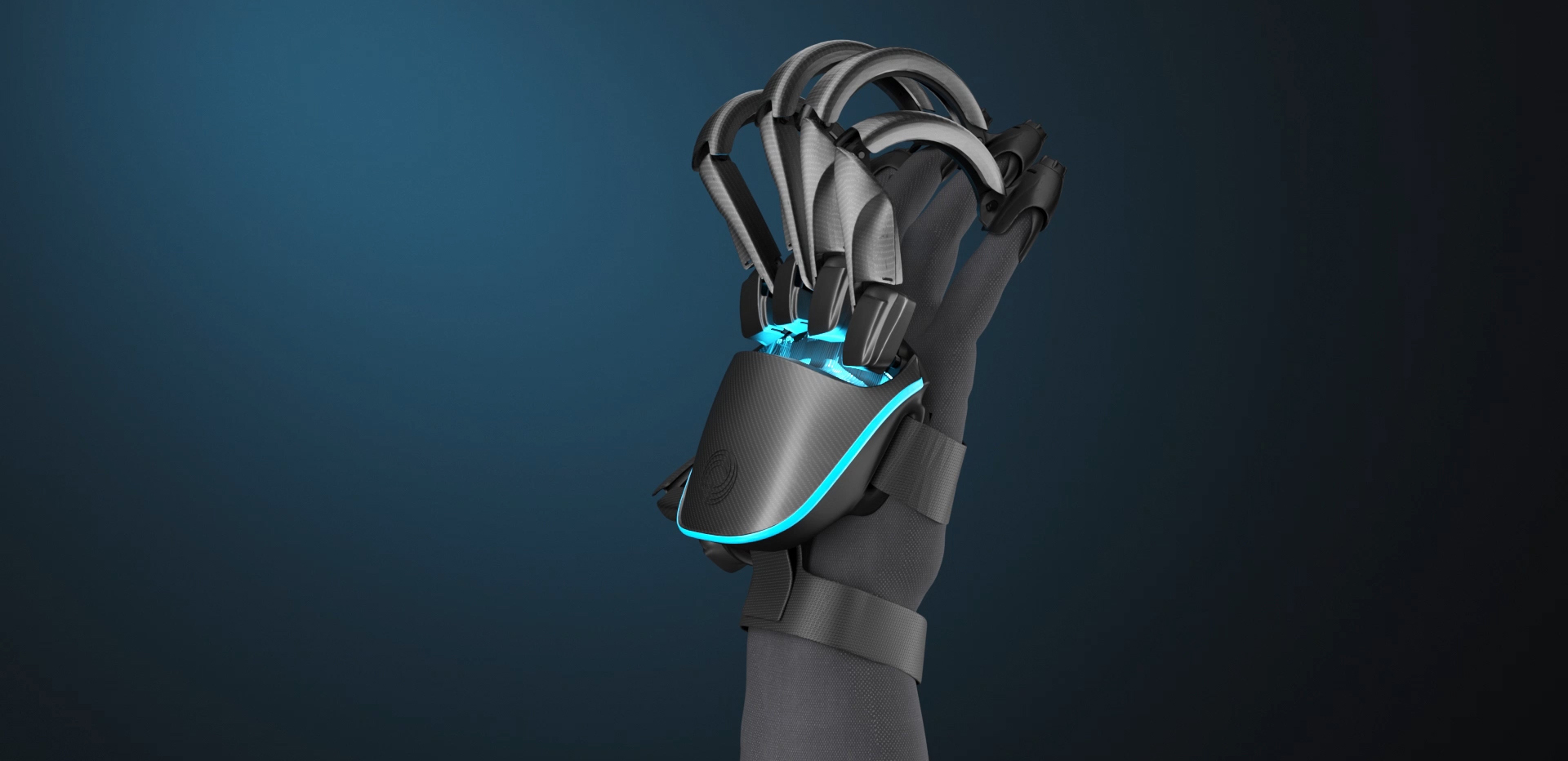 Tesla glove on a black background
